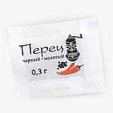 Перец порционный молотый пакетики 0.3г