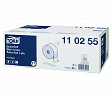 Туалетная бумага в мини-рулонах Tork Premium 110255, Т2, 3-слойная, белая	