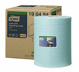 Нетканый материал безворсовый в большом рулоне Tork Premium 190494, W3, голубой				
