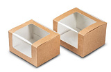 Упаковка для сэндвичей Eco Square cut sandwich box 