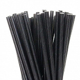 Трубочки бумажные ECO STRAW, черные